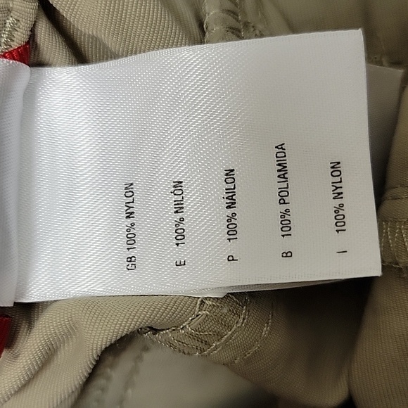 The North Face Men's Khaki Zip Off Convertible Hiking Pants Sz Small, Nylon - Picture 6 of 7